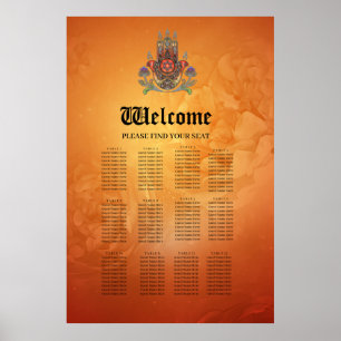 Harmony in color and form poster