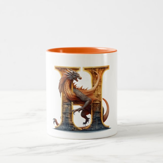 Harmony in Firelight: Dragon Cute Cup - Type H (Center)