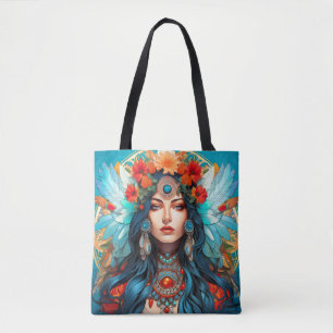 Harmony in Heritage - Art Nouveau Design Tote Bag