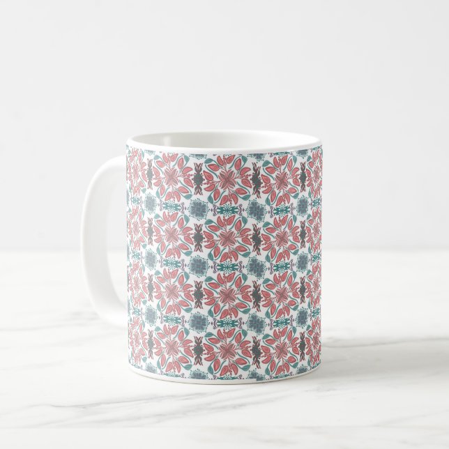 Harmony in Patterns Coffee Mug (Front Left)