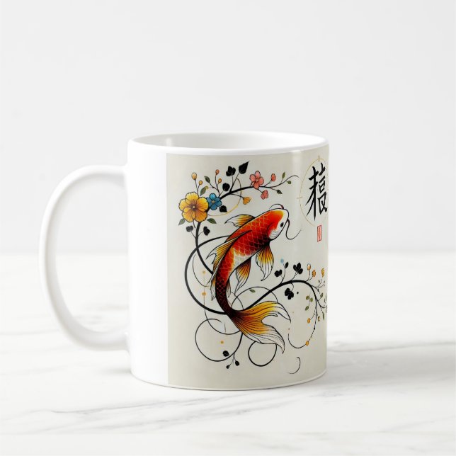 Harmony Koi Mug (Left)