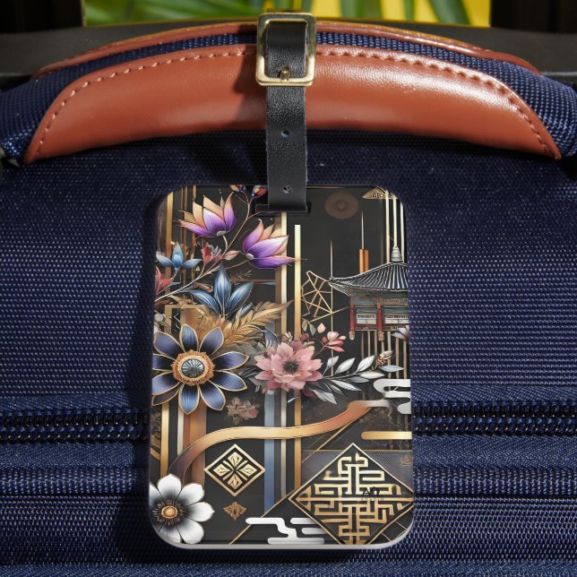 Harmony of Heritage and Modernity Luggage Tag (Front Insitu 2)