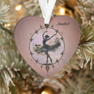 Harmony of Movement The ballerina in the starlight Ornament