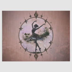 Harmony of Movement The ballerina in the starlight Tissue Paper