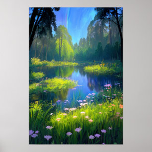 Harmony of the Swampy Ground Poster