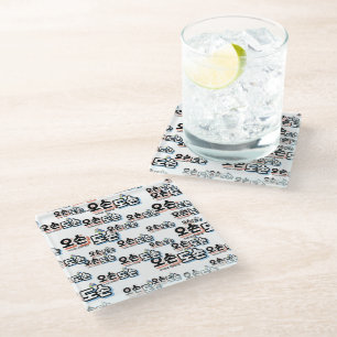 Harmony of Traditional Family Life : “오손도손" Glass Coaster