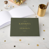 HARMONY Olive Green Modern Wedding