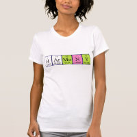 Harmony periodic table name shirt