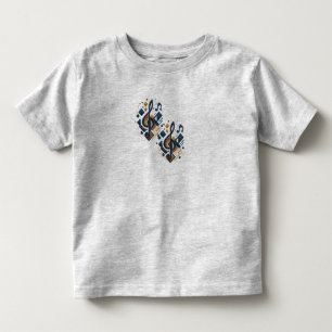 Harmony Tots - Musical Note Toddler Apparel T-Shirt