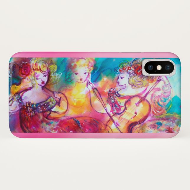 HARMONY TRIO MUSIC SPRING CONCERT Pink Case-Mate iPhone Case (Back (Horizontal))
