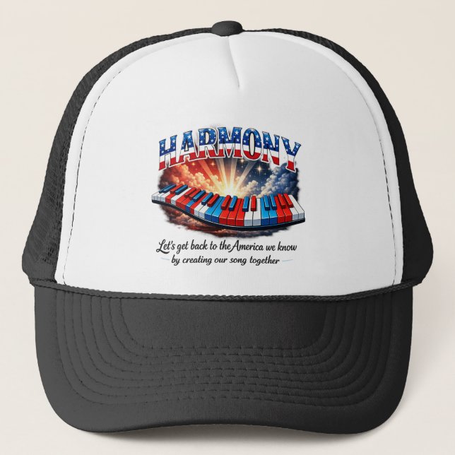 HARMONY TRUCKER HAT (Front)