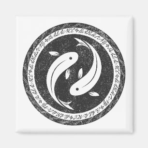 Harmony: Yin-Yang Fish magnet
