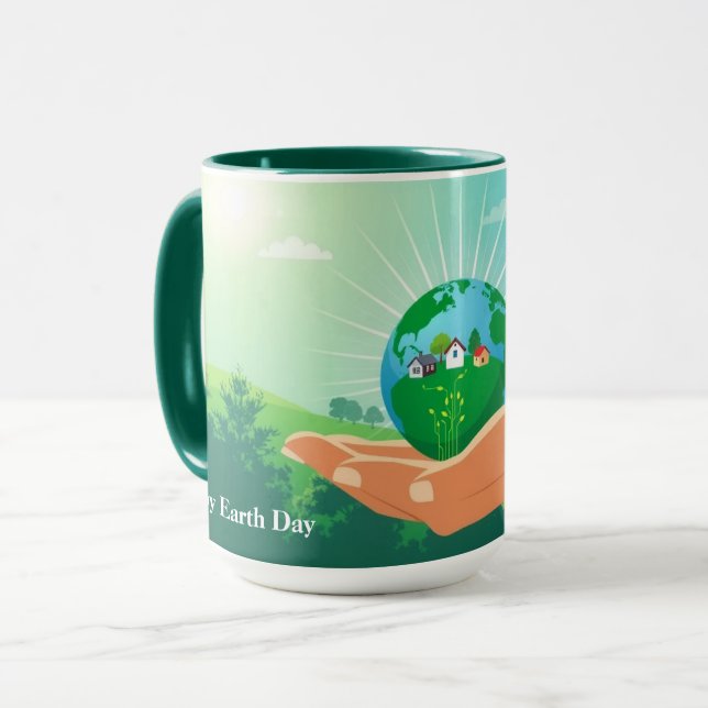 Harness Power for Planet Fresh Vibes Mug (Front Left)