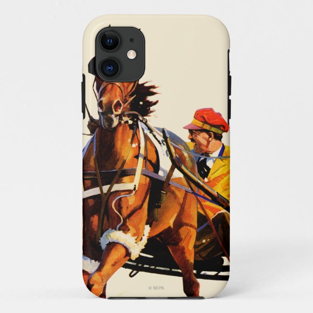 Harness Race Case-Mate iPhone Case (Back)