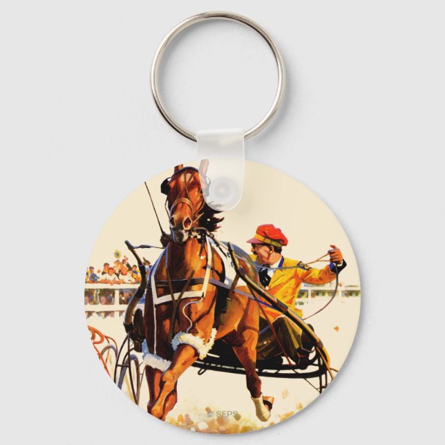 Harness Race Key Ring (Front)