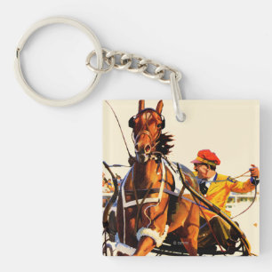 Harness Race Key Ring