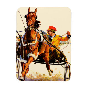 Harness Race Magnet