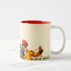 Harness Race Two-Tone Coffee Mug