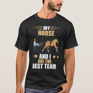 Harness Racing Best Team Equitation Horse Racing T T-Shirt