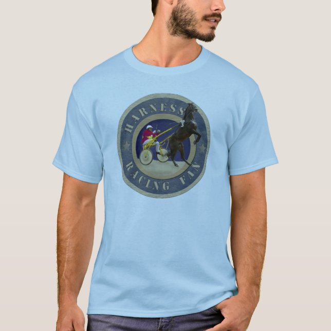Harness Racing Fan T-Shirt (Front)