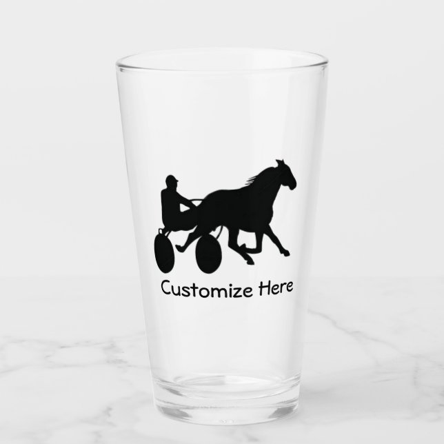 Harness Racing Glass (Front)