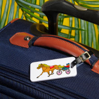 Harness Racing Horse and Driver