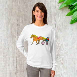Harness Racing Horse and Driver T-Shirt