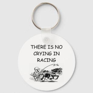 HARNESS racing joke Key Ring