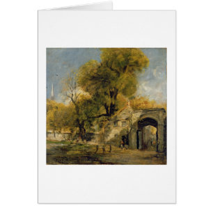 Harnham Gate, Salisbury, c.1820-21 (oil on canvas)
