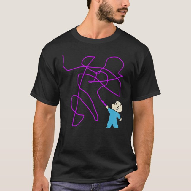 Harold and The Purples Crayon T-Shirt (Front)