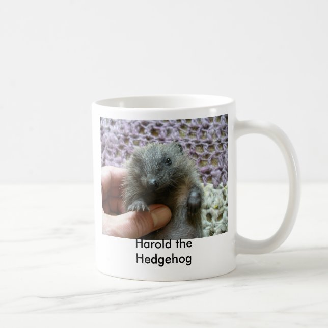 Harold the Hedgehog Coffee Mug (Right)