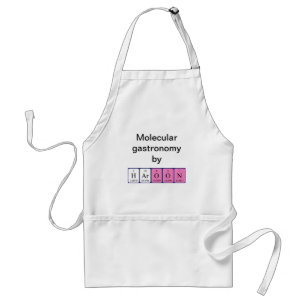 Haroon periodic table name apron