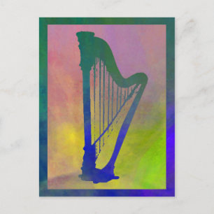 Harp 6 postcard