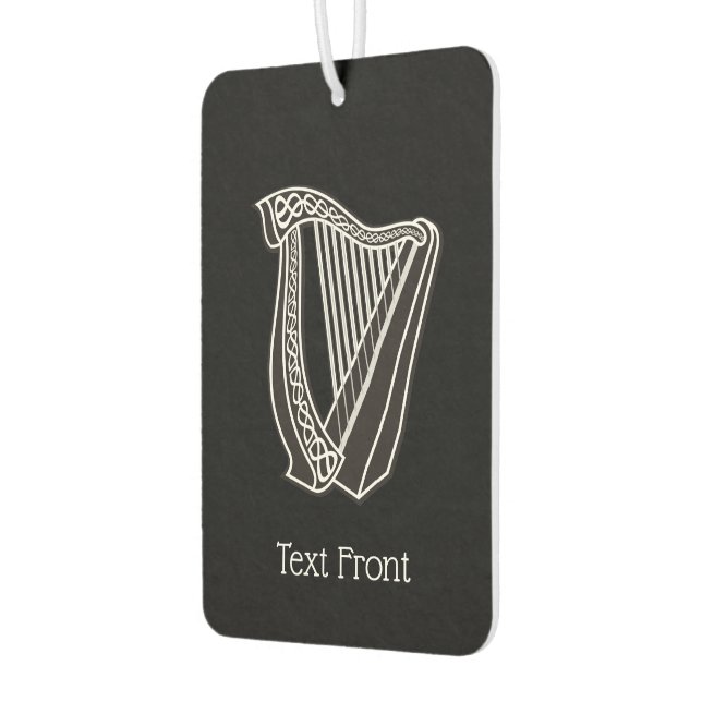 Harp Icon Car Air Freshener (Left)