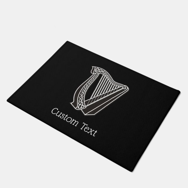 Harp Icon Doormat (Angled)