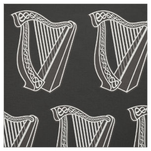 Harp Icon Fabric