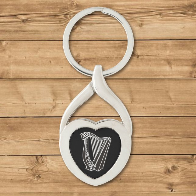 Harp Icon Key Ring (Creator Uploaded)