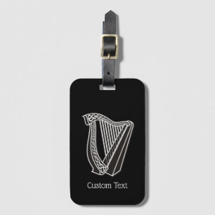Harp Icon Luggage Tag