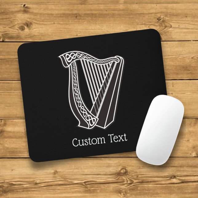 Harp Icon Mouse Pad (Creator Uploaded)