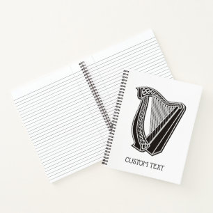 Harp Icon Notebook