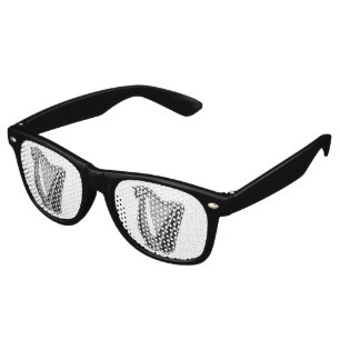 Harp Icon Retro Sunglasses
