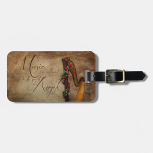 Harp Luggage Tag