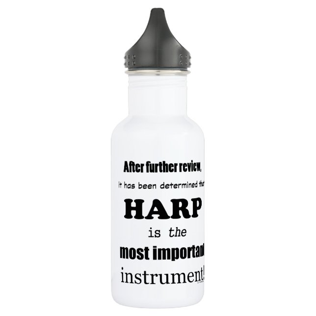 Harp Most Important Instrument 532 Ml Water Bottle (Left)
