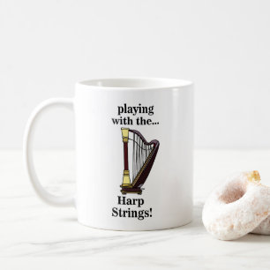 Harp Musical Instrument Harp Coffee Mug