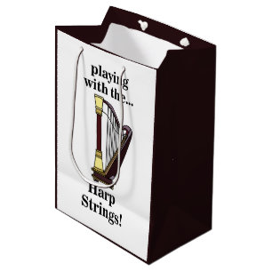Harp Musical Instrument Harp Medium Gift Bag