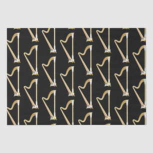 Harp Musician Music Teacher Tissue Paper