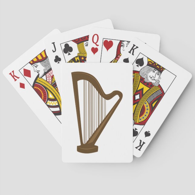 Harp Playing Cards (Back)