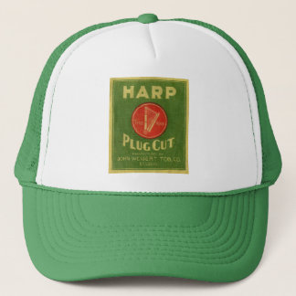 Harp Plug Cut Tobacco Trucker Hat