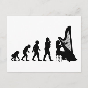 Harp Postcard