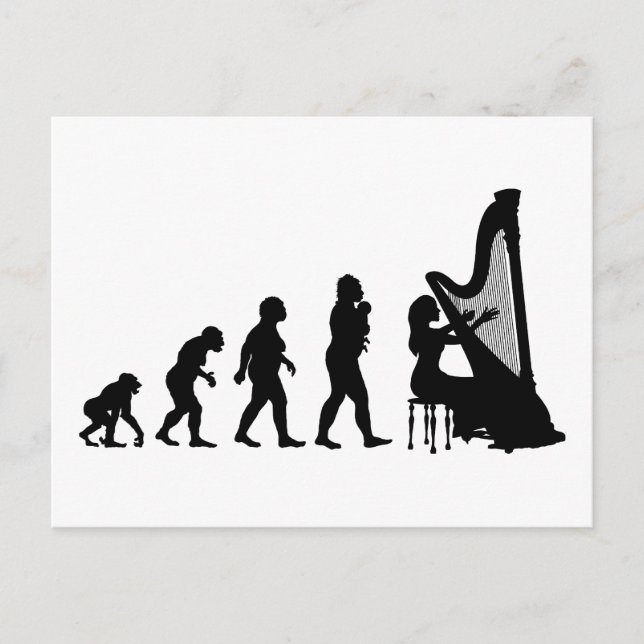 Harp Postcard (Front)